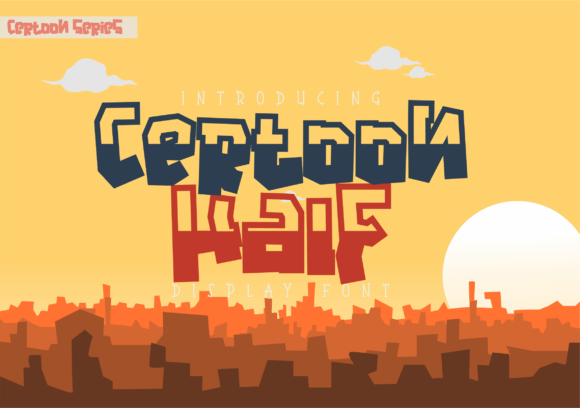 Certoon Half: The Display Font for Modern Digital Branding