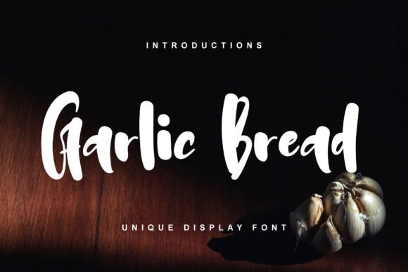 Garlic Bread: A Stylish Display Font for Modern Branding
