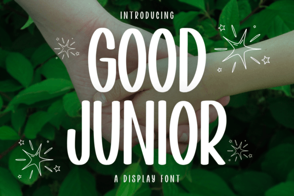 Good Junior: The Elegant Display Font for Handmade Crafts