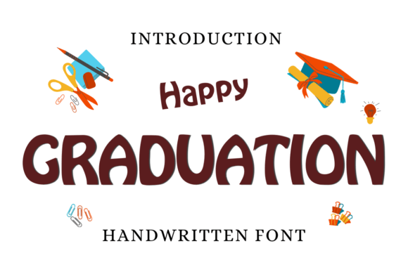 Happy Graduation: The Premium Display Font for Festive Campaigns