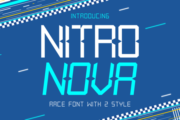 Nitro Nova: The High-Speed Typeface for Creative Makers