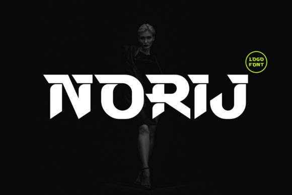 Norij: The Modern Display Typeface for Editorial Design