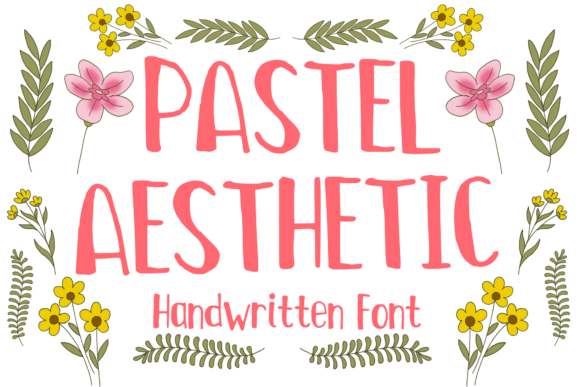 Pastel Aesthetic: The Playful Display Font for Modern Web Design