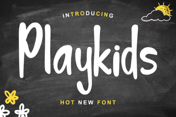Playkids: The Bold Handwritten Display Font for Modern Web Design