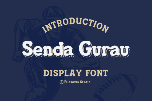 Senda Gurau: The Playful Display Font for Modern Editorial Design