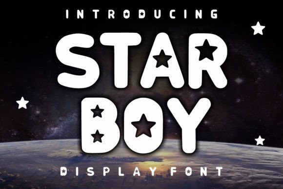 Star Boy: The Bold Display Font for Holiday Branding