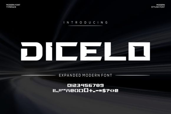 Upgrade Your Brand Identity with the Dicelo Typeface