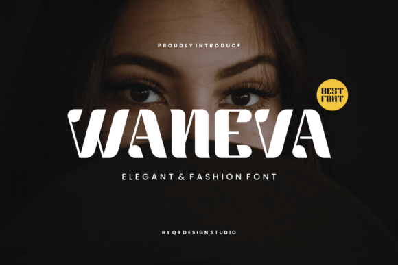 Waneva: A Premium Display Typeface for Modern Digital Branding