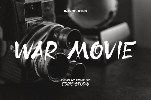 War Movie: The Action-Packed Display Typeface for Digital Brands