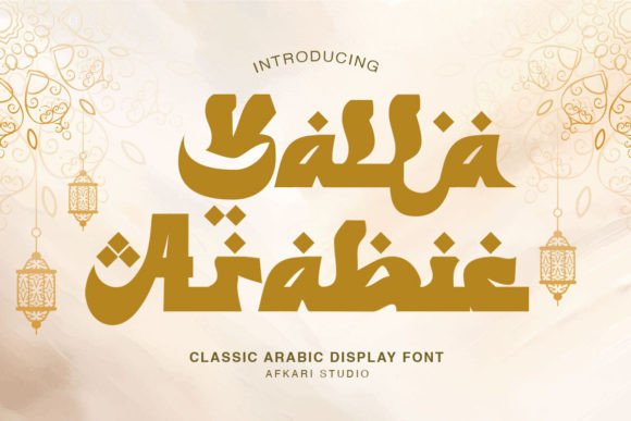 Yalla Arabic: A Sophisticated Typeface for Editorial Design